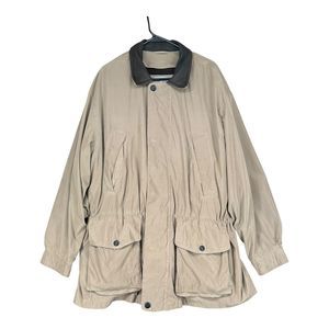 Urban Equipment Men's XL Utility Coat Khaki Hooded Pockets Gorpcore Outdoors